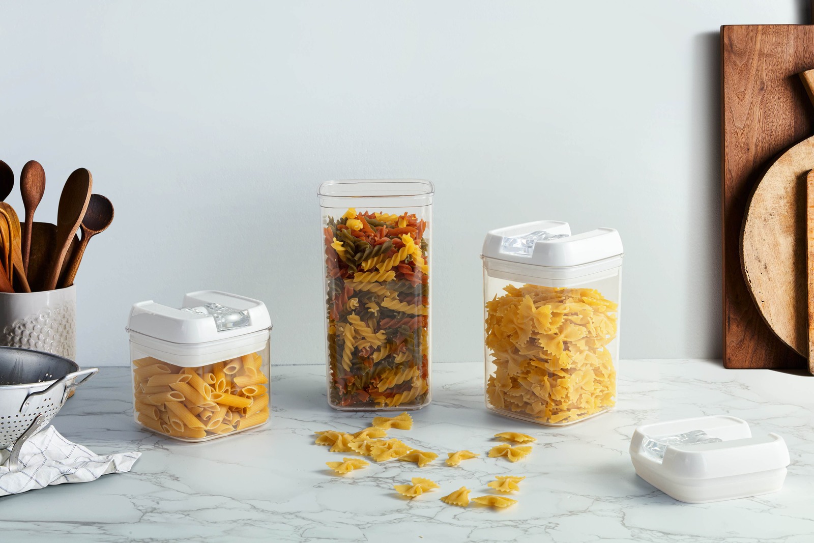 Ovela FlipTop Pantry Storage Container Set (5 Piece) at Mighty Ape NZ
