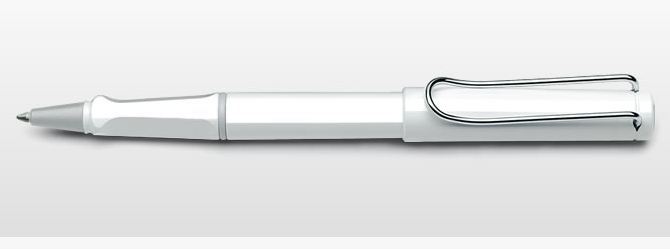 Lamy safari Rollerball Pen - White image