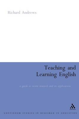 Teaching and Learning English by Richard Andrews image