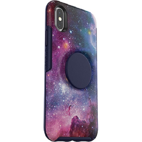 Otter + Pop: Symmetry for iPhone X/Xs - Blue Nebula image