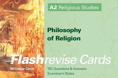 A2 Religious Studies Philosophy of Religion: Flash Revise Cards by Gordon Reid image