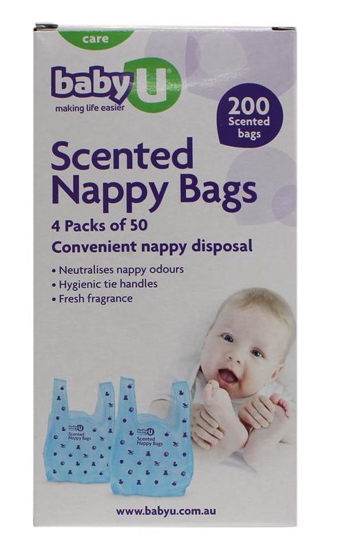 Baby U Nappy Bags (200 Bags) image