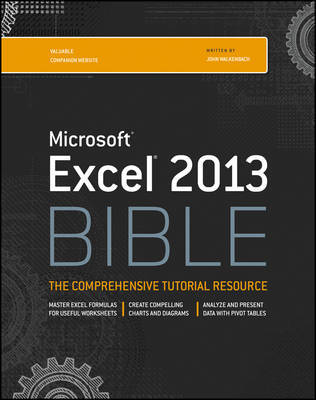 Excel 2013 Bible by John Walkenbach image