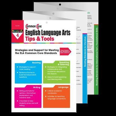 Common Core Ela Tips & Tools Grade 4 image