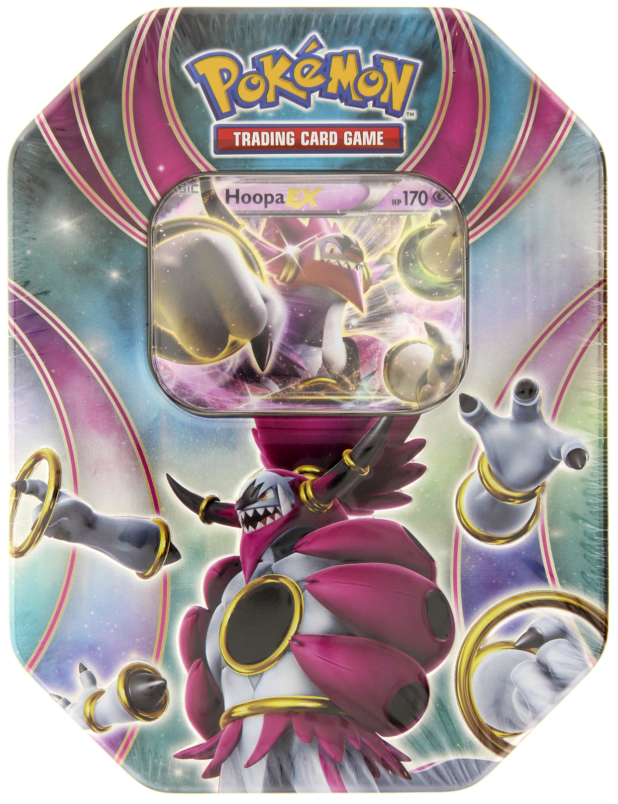 Pokemon TCG Hoopa EX Tin image