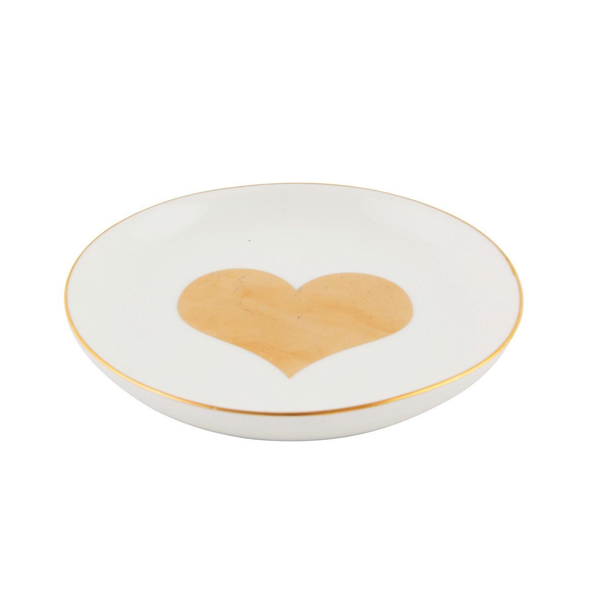 Gold Heart Trinket Dish image