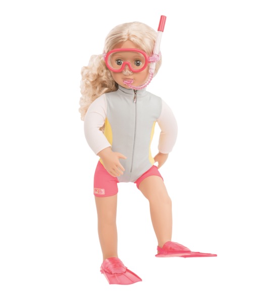 Coral Surfer - 18" Deluxe Doll image