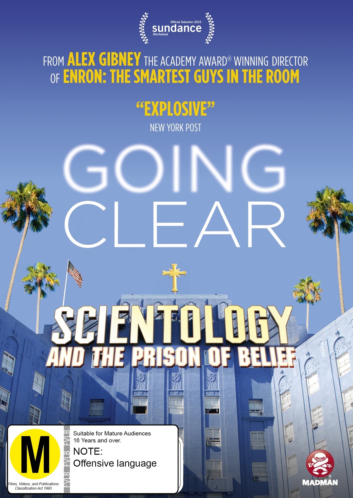 Going Clear: Scientology And The Prison Of Belief on DVD image