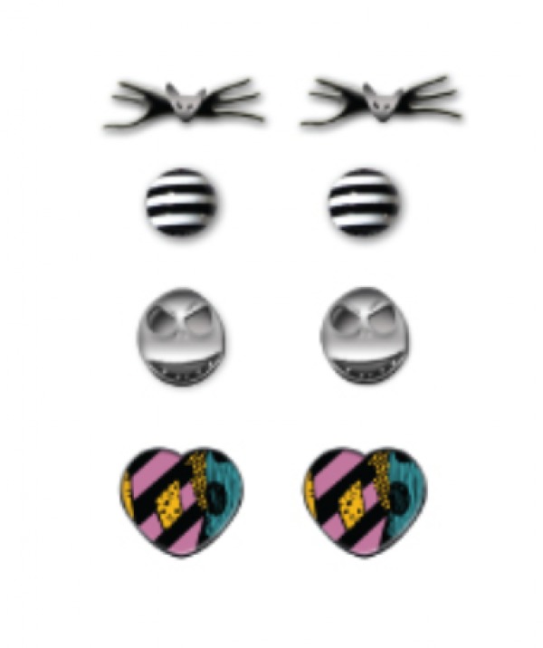 Neon Tuesday: Nightmare Before Christmas - 4 Pack Earring Set image