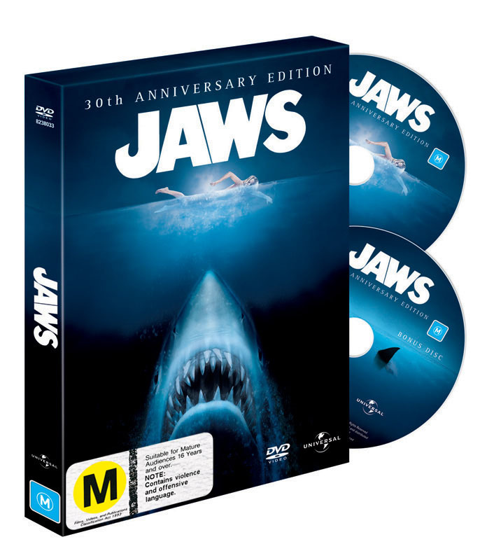 Jaws - 30th Anniversary Edition (2 Disc Set) on DVD image