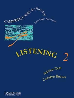 Listening 2 Student's Book: Intermediate: Level 2: Intermediate by Adrian Doff image