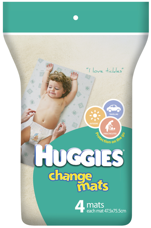 Buy Huggies Change Mats 4 Pack at Mighty Ape NZ