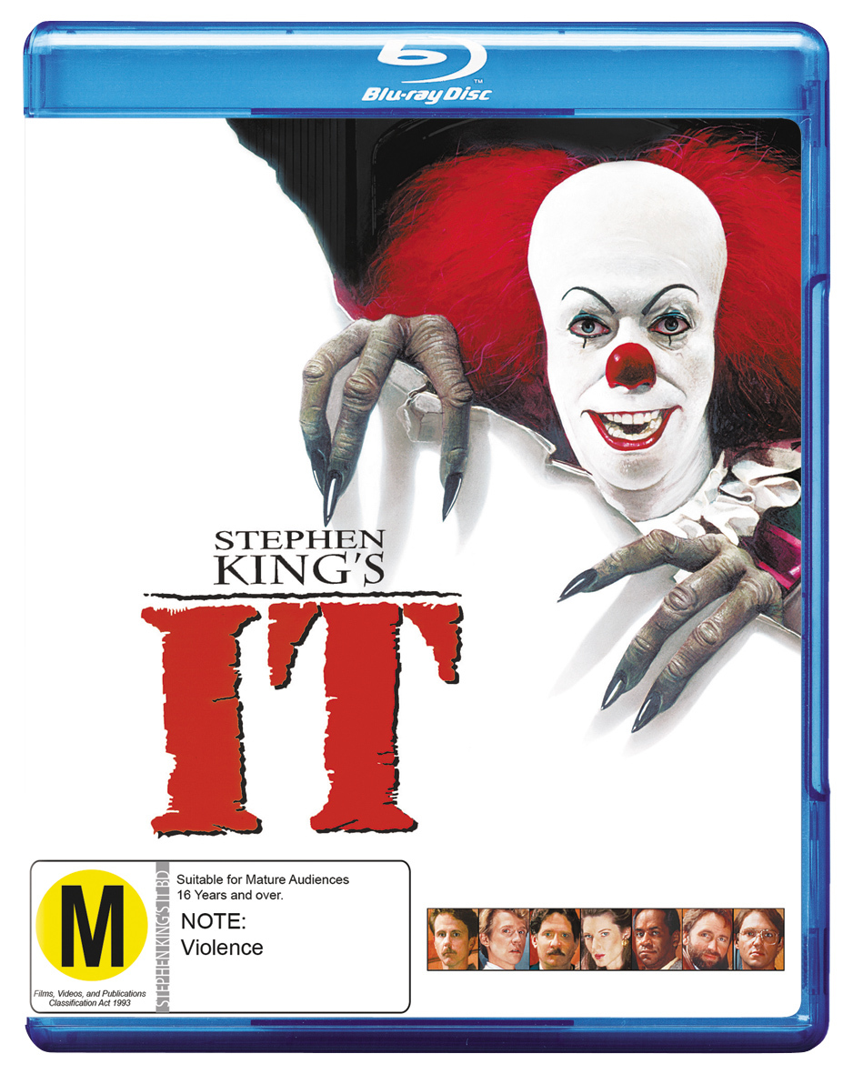 Stephen Kings's IT on Blu-ray