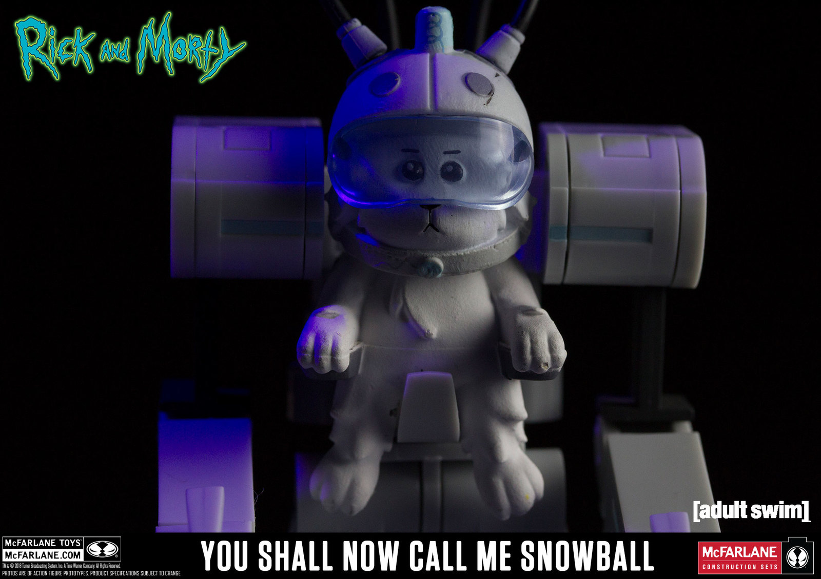 Rick and Morty: You Shall Now Call Me Snowball - Medium Construction Set image