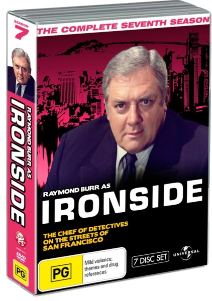 Ironside - Season 7 Fatpack Version on DVD image