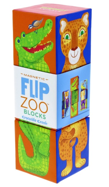 Crocodile Creek: Rainforest Animals - Block Puzzle (3pcs)