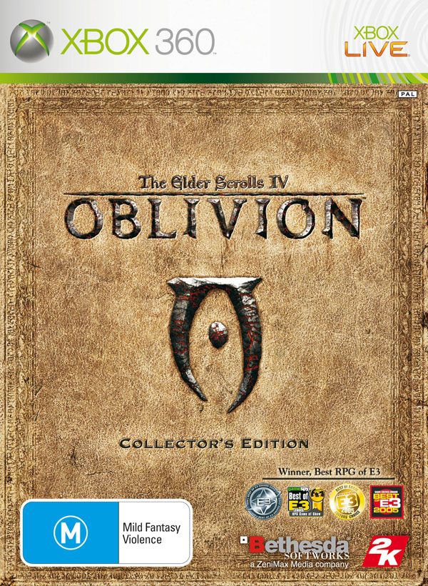 The Elder Scrolls IV: Oblivion Collector's Edition on X360