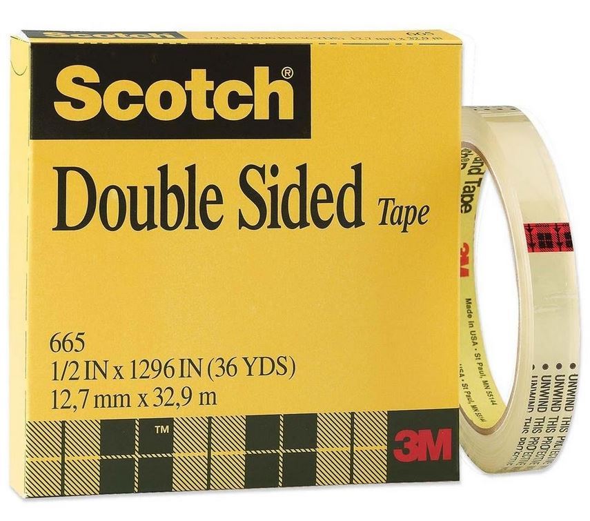 Buy Scotch 665 Double Sided Tape Refill Roll 12.7mm x 33m at Mighty Ape