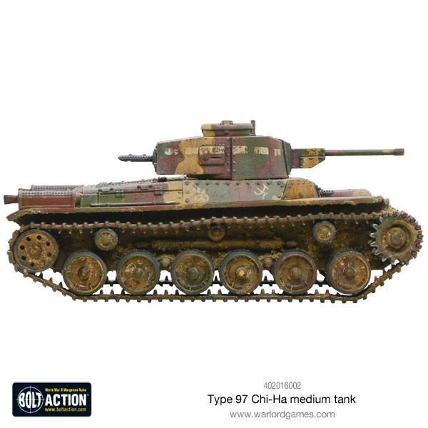 Chi-Ha Japanese tank image