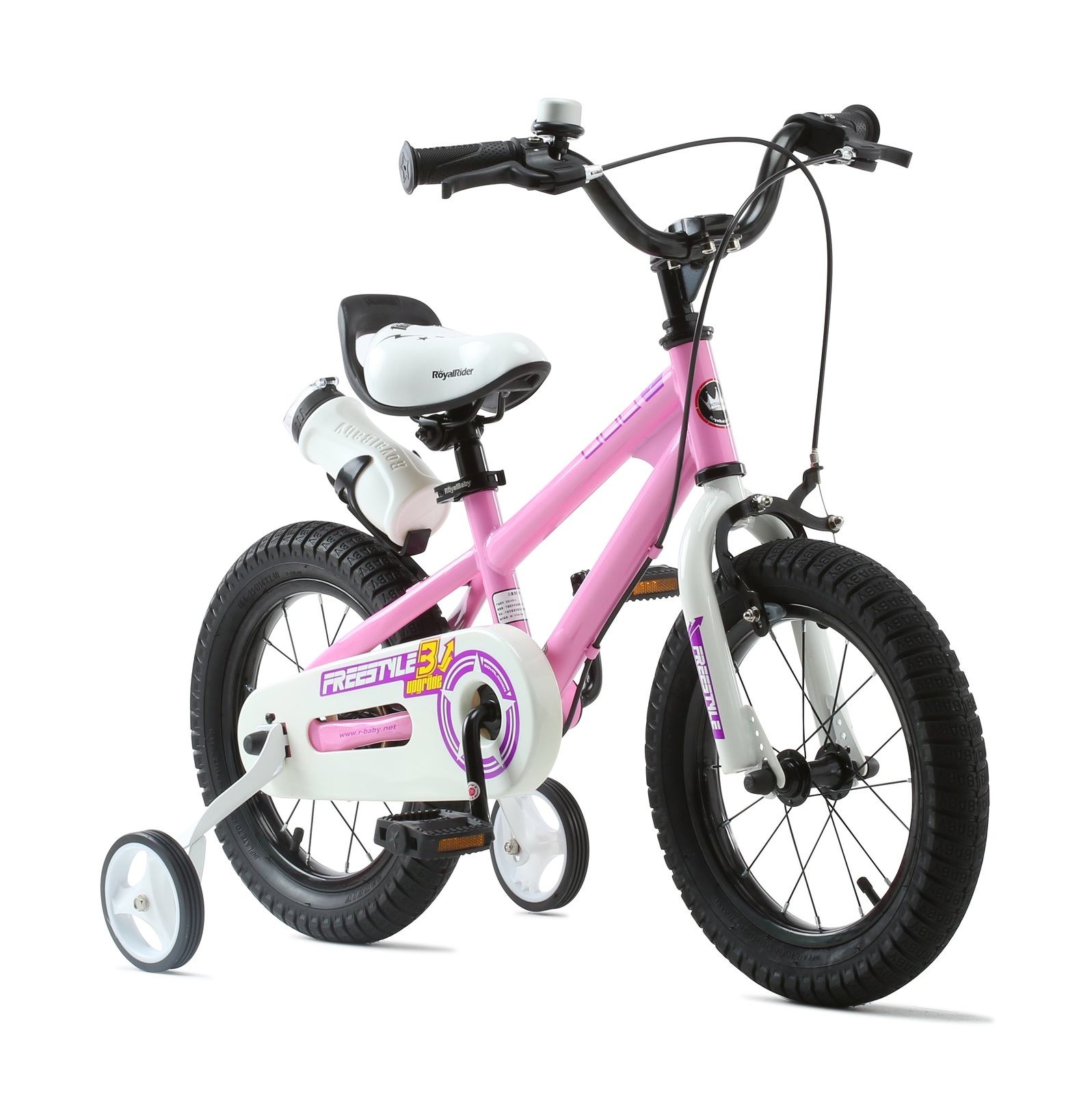 RoyalBaby: BMX Freestyle - 14" Bike (Pink)