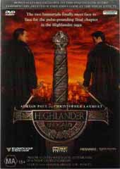 Highlander 4 - End Game on DVD Highlander 4 - End Game on DVD