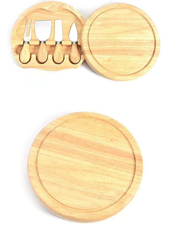 5 Piece Cheese Knife & Board Set at Mighty Ape NZ