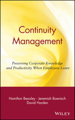 Continuity Management by Hamilton Beazley image