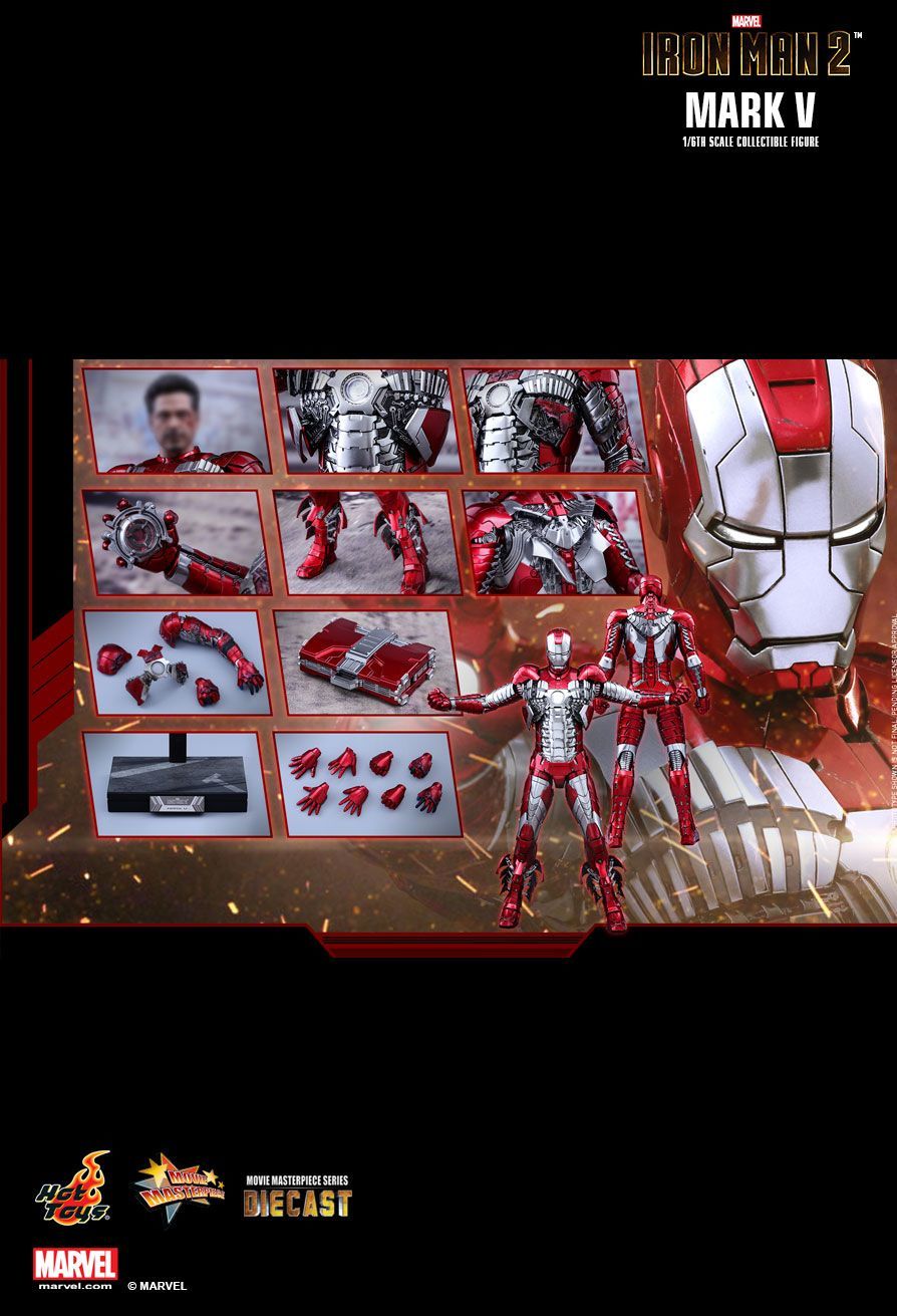 Avengers: Iron Man Mark V - 1:6 Scale Diecast Figure image