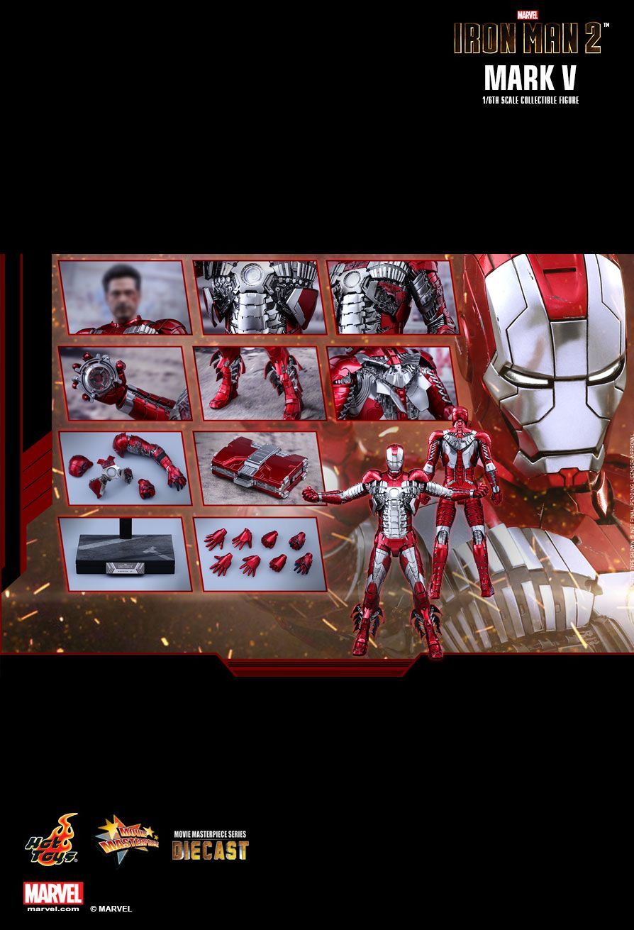 Iron Man Mark V - 1:6 Scale Diecast Figure image