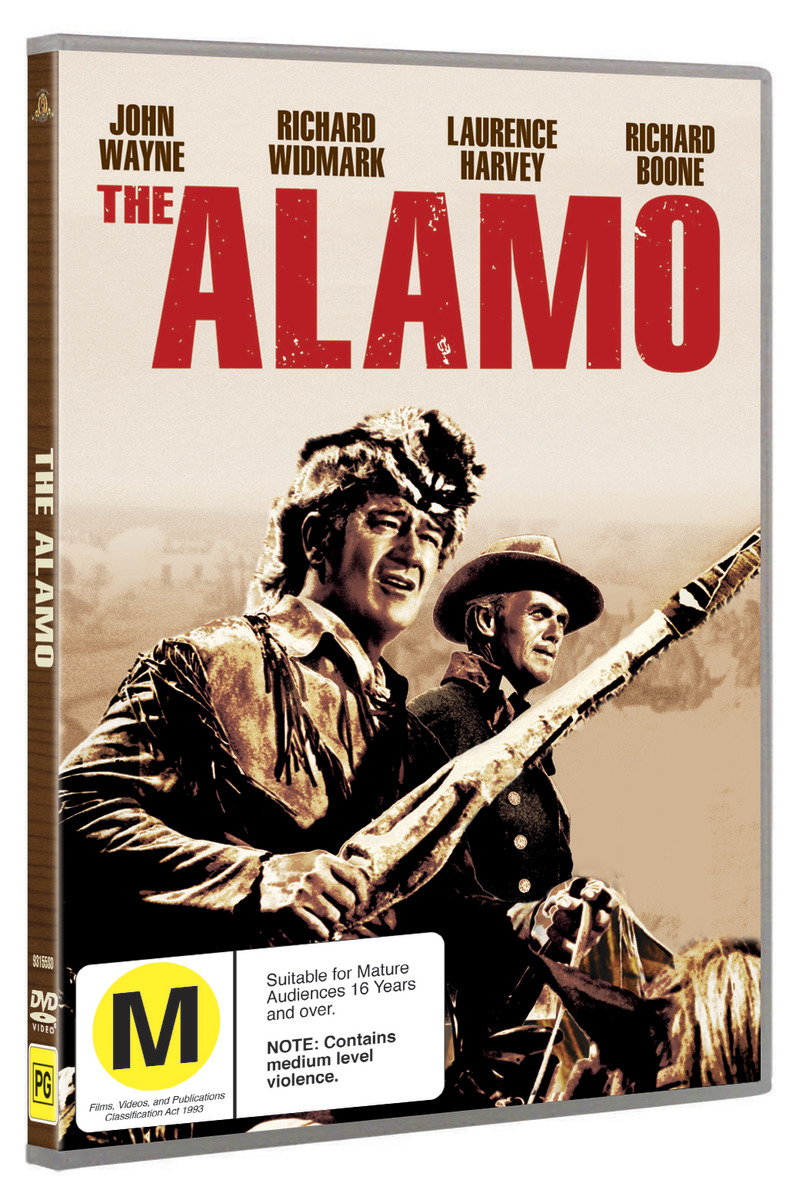 The Alamo on DVD image