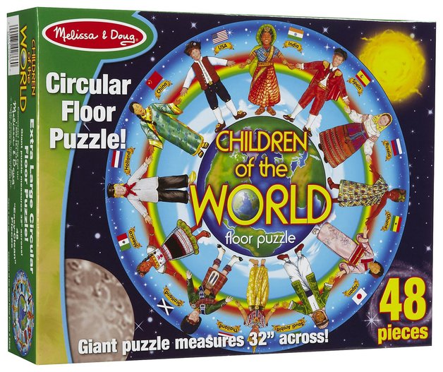Buy Melissa & Doug Children of the World Floor Puzzle at Mighty Ape