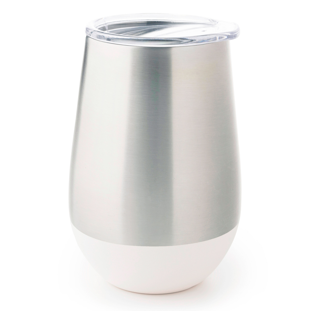 Stainless Steel Insulated Glass - White (350ml) image