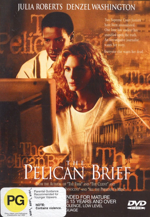 The Pelican Brief on DVD