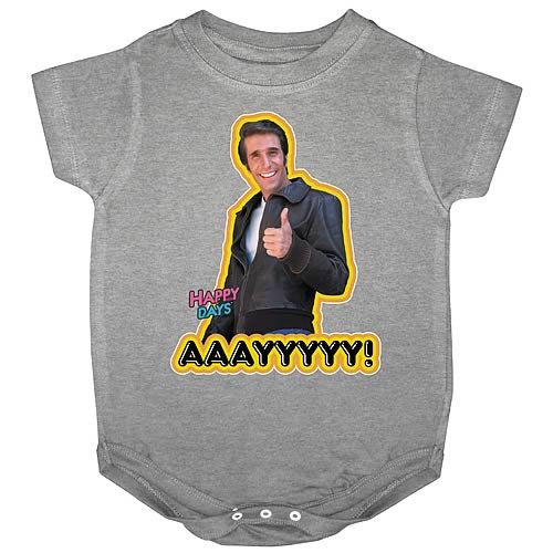 Happy Days Fonzie AAAYYYYY! Onesie (18-24 Months)