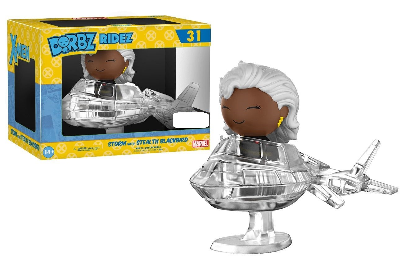 Marvel: Storm & Stealth Blackbird - Dorbz Ridez Vinyl Figure Set image