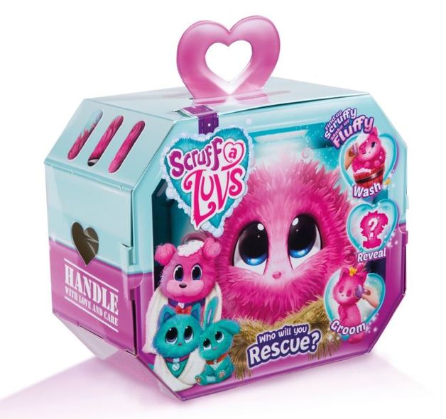 Scruff A Luvs Surprise Plush - Pink