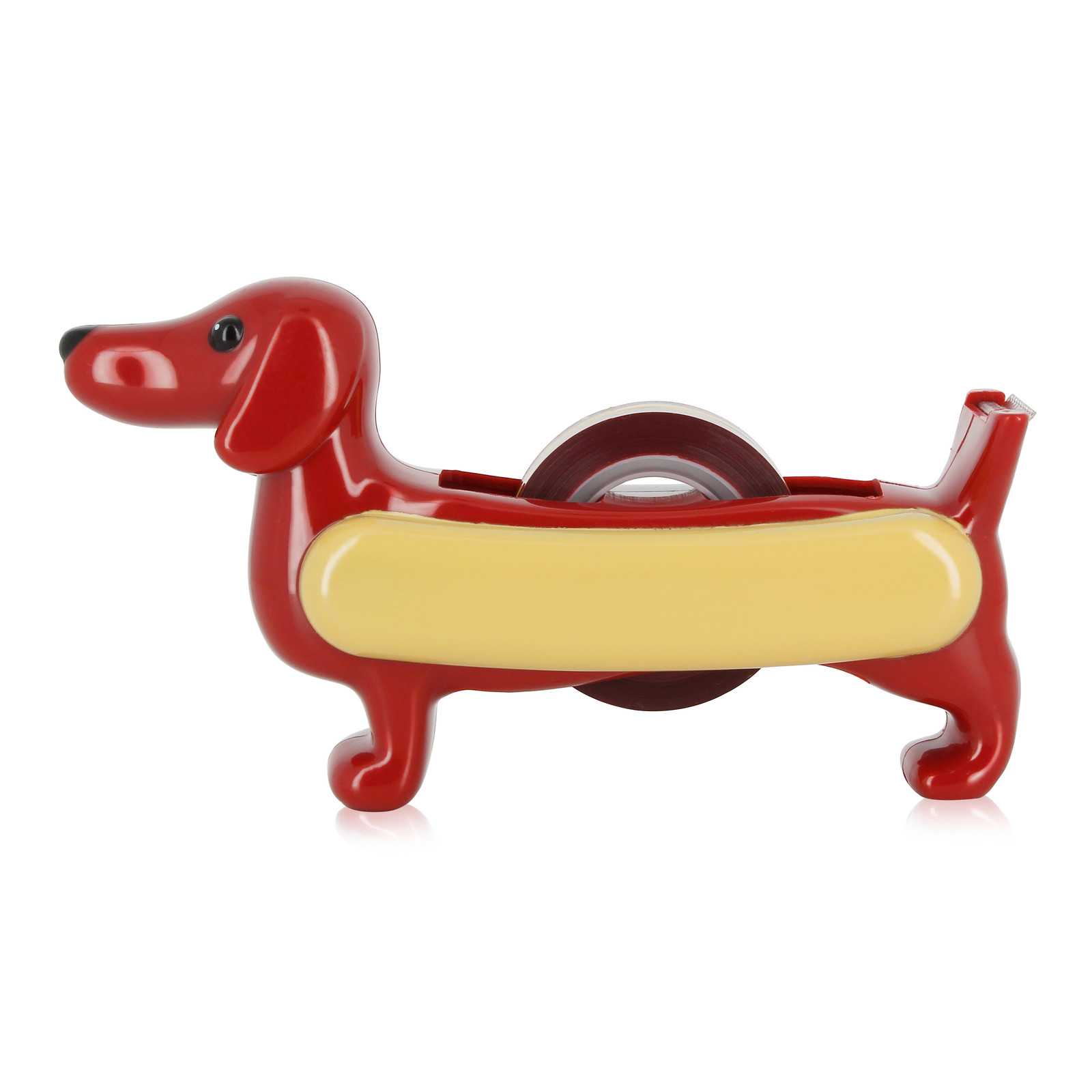 NPW: Pups To Go - Hot Dog Tape Dispenser with Tape Roll image