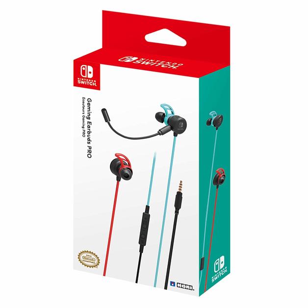 HORI Gaming Earbuds Pro with Mixer for Nintendo Switch Switch Buy Now at Mighty Ape NZ