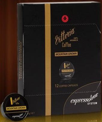 Vittoria Mountain Grown Coffee Capsules image