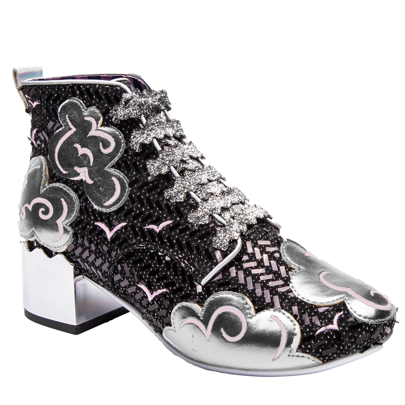 Irregular Choice: Head In The Clouds - Black (Size 40)