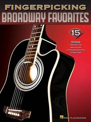 Fingerpicking Broadway Favorites by Hal Leonard Publishing Corporation image