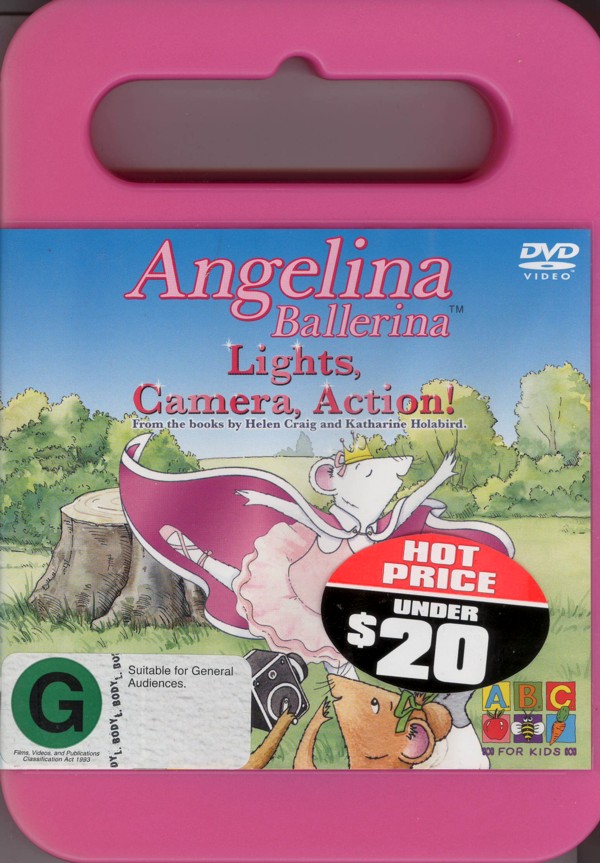 Angelina Ballerina: Lights, Camera, Action! on DVD image