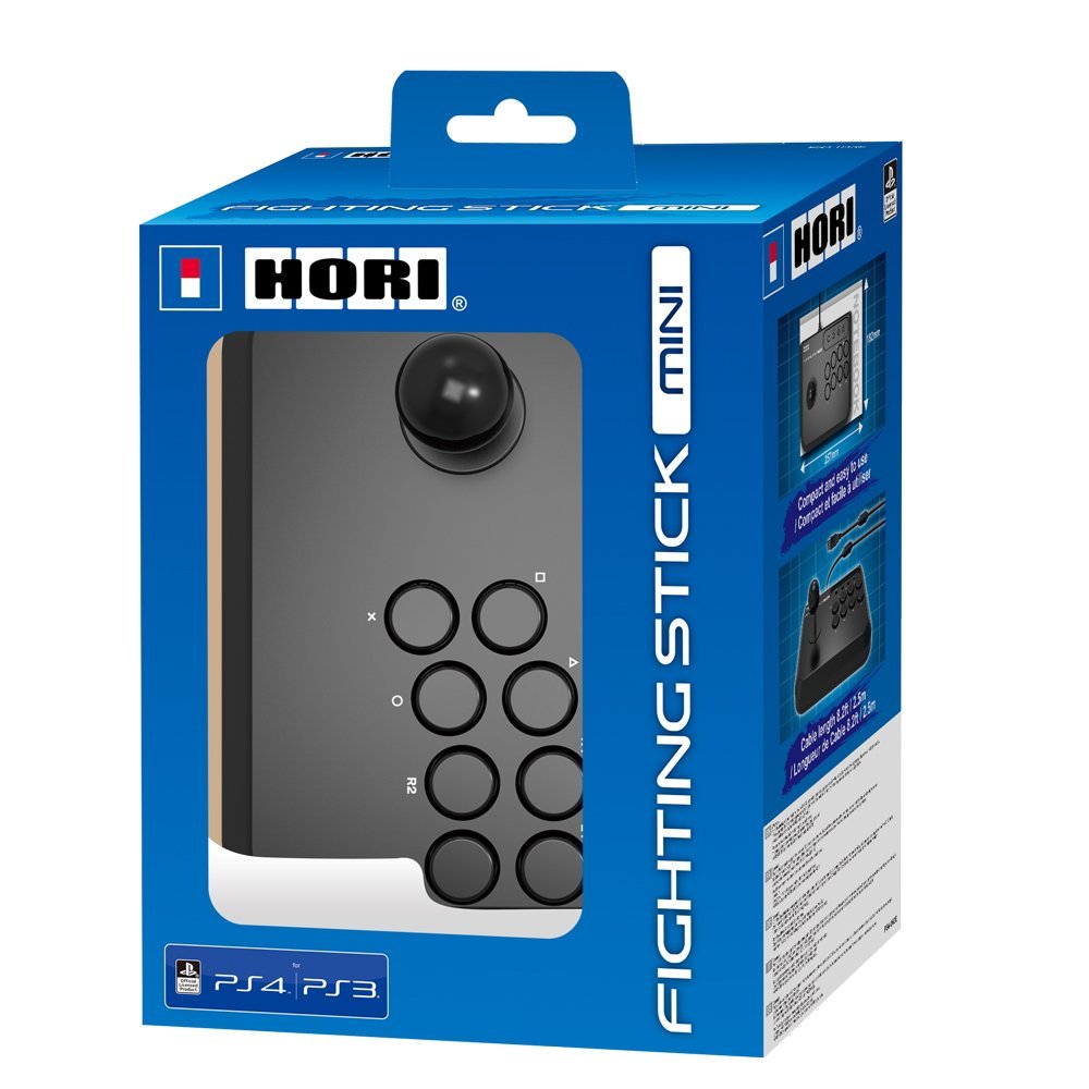 PS4 Fighting Stick Mini Arcade Controller by Hori on PS4