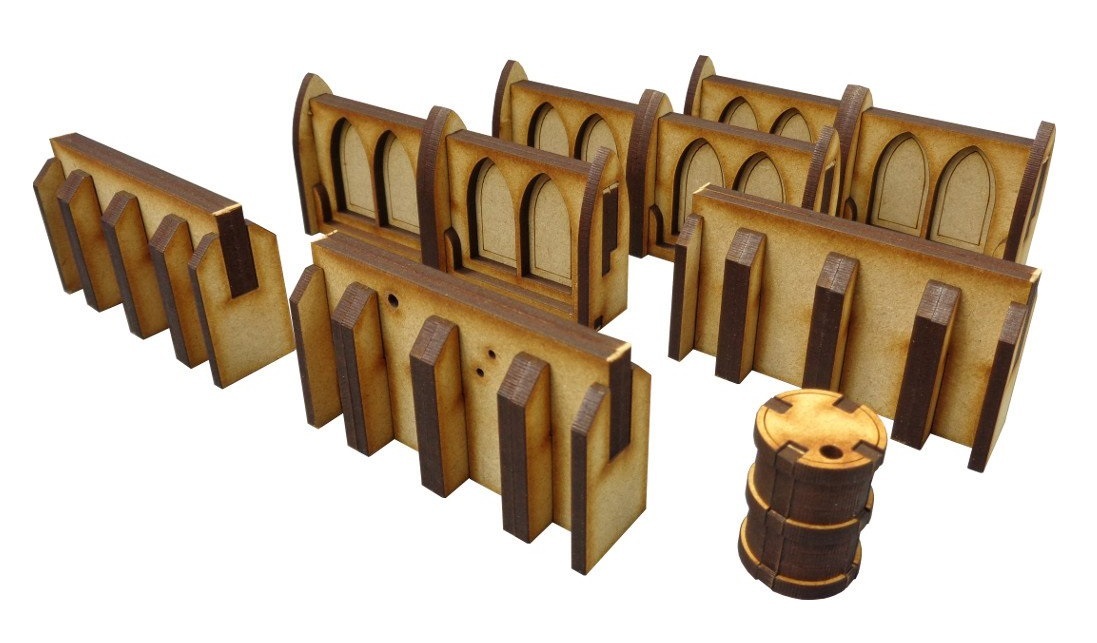 TTCombat: Tabletop Scenics - Small Walls image