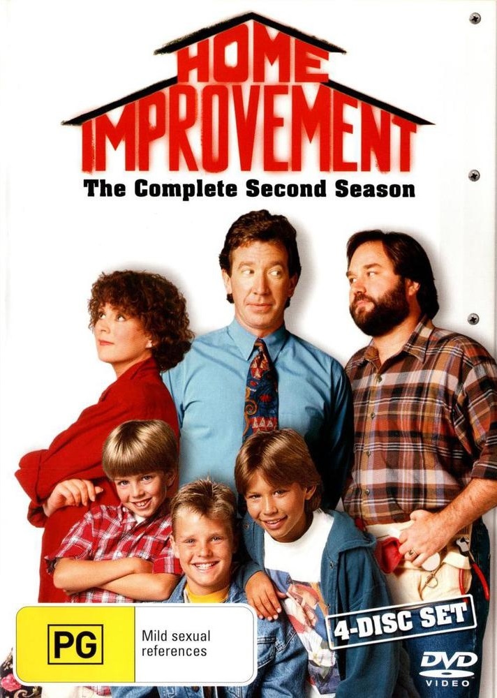 Home Improvement - Complete Season 2 (4 Disc Set) on DVD image