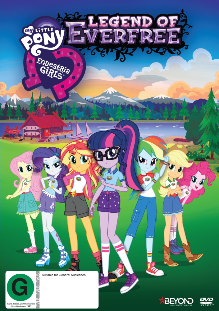 My Little Pony: Equestria Girls – Legend of Everfree on DVD image