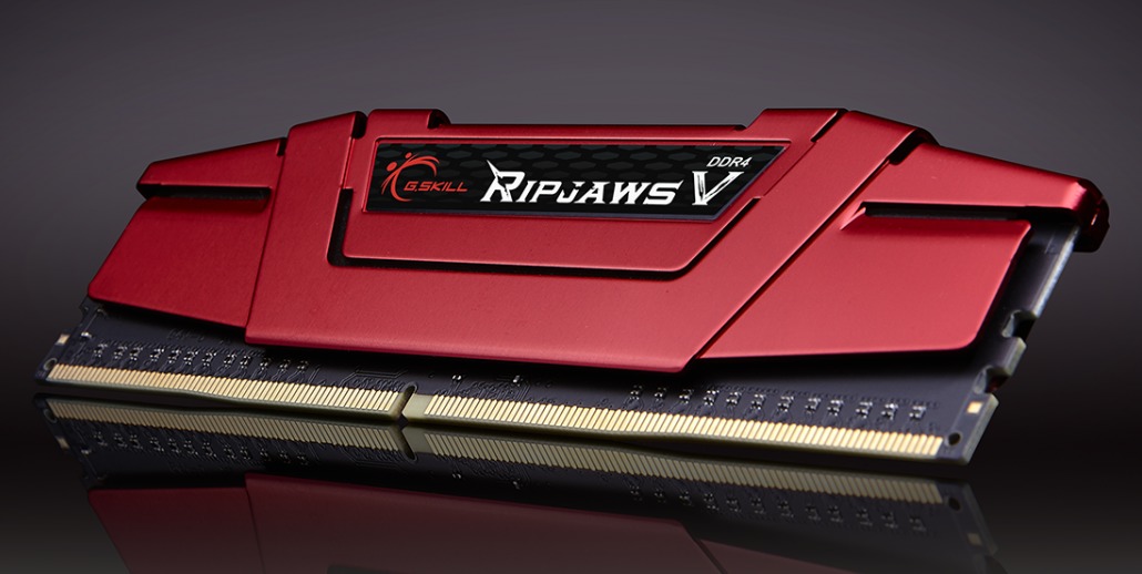 2 x 8GB G.SKILL Ripjaws V 2666Mhz DDR4 Ram - Red