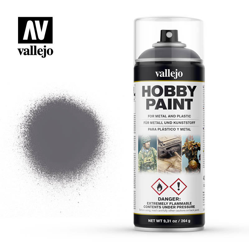 Vallejo Spray Paint Gunmetal (400ml) at Mighty Ape NZ