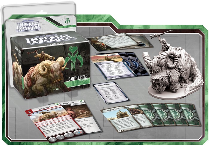 Star Wars: Imperial Assault: Bantha Rider Villain Pack