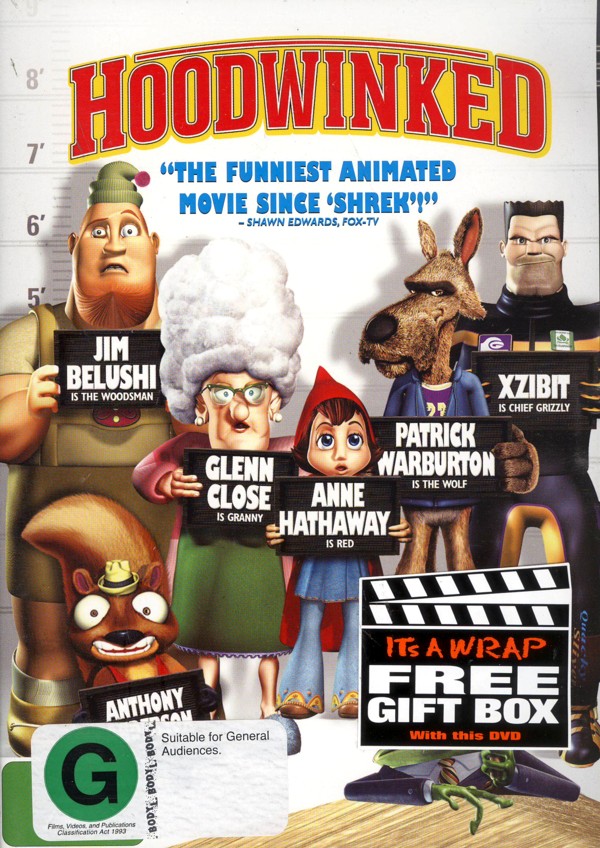 Hoodwinked on DVD image